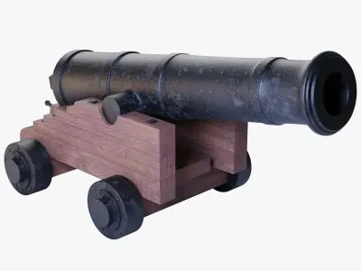 Vessel Cannon 3D model purchase