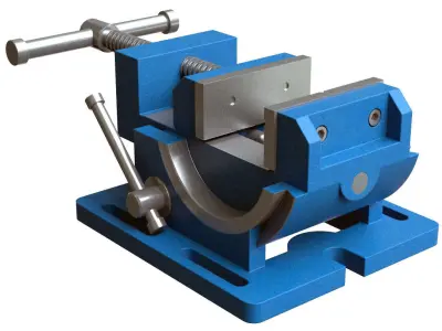 Angle Vise 3D model