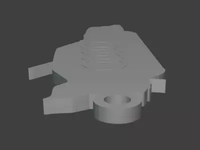 Group B Rally Car Keychain- 3D Model for Printing 3D print model