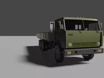 Kamaz 5320 3D model