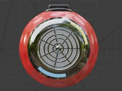 JET Hairdryer 3D model