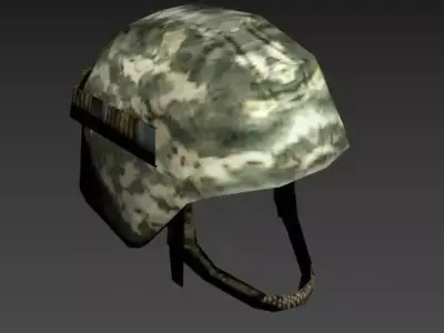 Army Helmet Free low-poly 3D model purchase