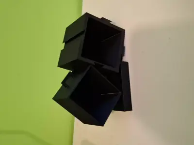 Part holder box Stackable 3D print model