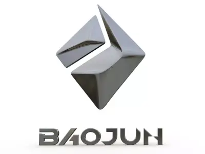 baojun new logo 3D model