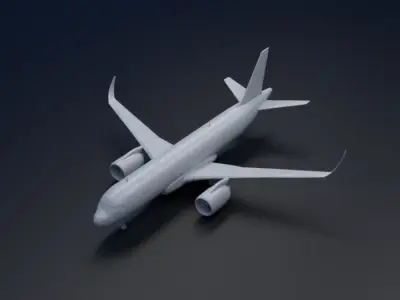 Airbus A320 NEO 3D model buy