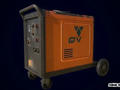 Tool - Welding Machine Low-poly 3D model