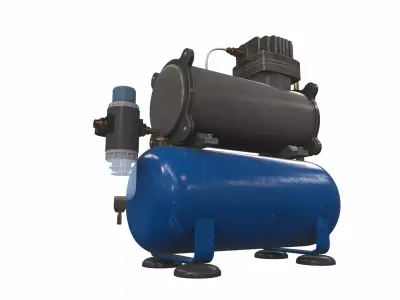 Air compressor AR 6 3D model