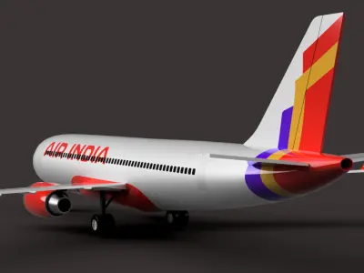Airbus A320-200 Passenger Jet 3D Model 3D model