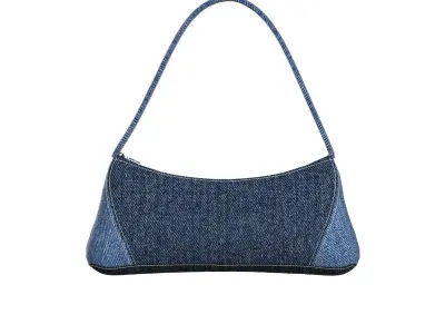 Denim Shoulder Bag 3D model