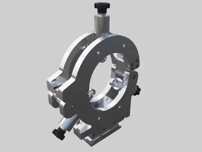 CNC tool holder 3D model