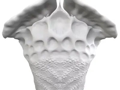 Queen Predator bust  3D model