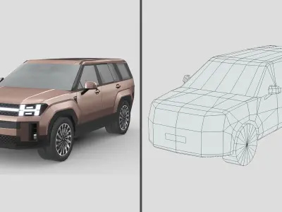 Low-Poly Car Pack 001 - SUV Sensation