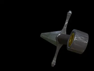 Blender sword 3D model purchase