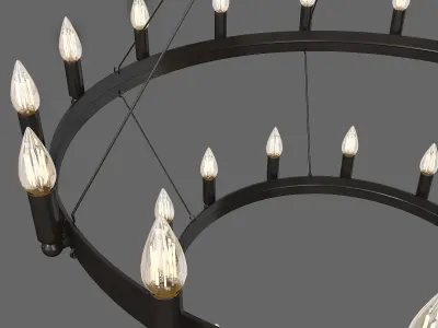 Camino  Vintage  Candelabra 3D model