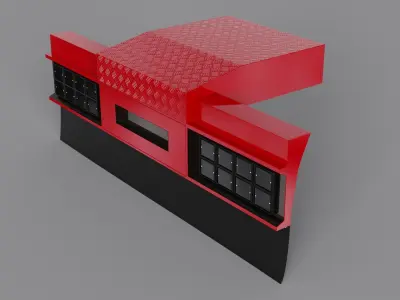 Back Bumper 1 3D model