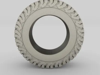 BF Goodrich AT Tire 3D model