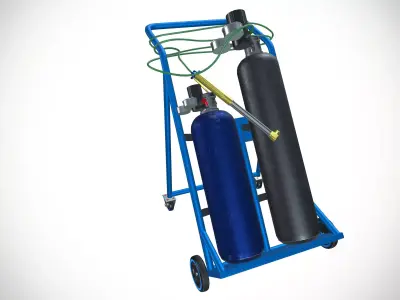 Gas Cutter 3D model