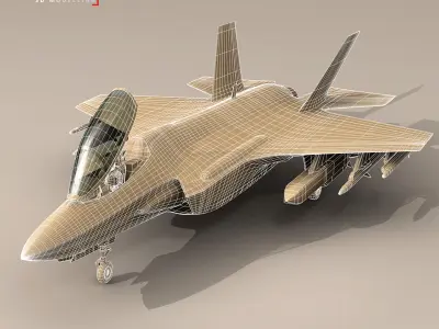 F35A - Italian Air Force 3D model