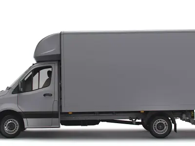 Mercedes Benz Sprinter Luton 2023 3D model