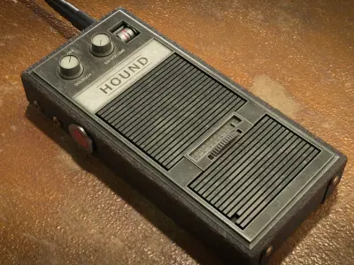 Walkie Talkie Low-poly 3D model