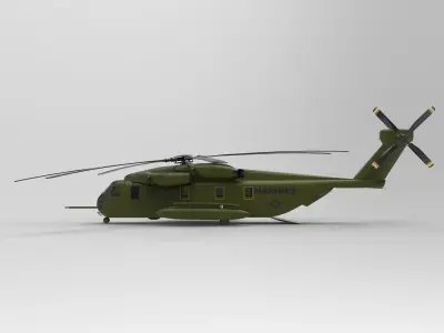 Sikorsky CH-53E Super Stallion 3D model