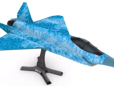 Su-75 Checkmate 3D print model