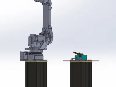 Welding Robot 3D model purchase
