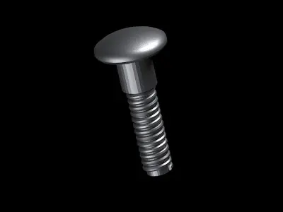 screws Free low-poly 3D model