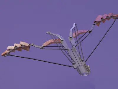 Automatic crossbow 3D model