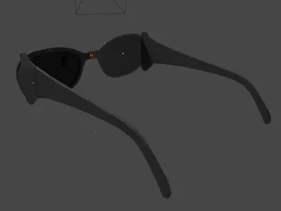 glasses pair of sunglasses 3D model buy
