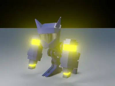 Dog Mech 3D model