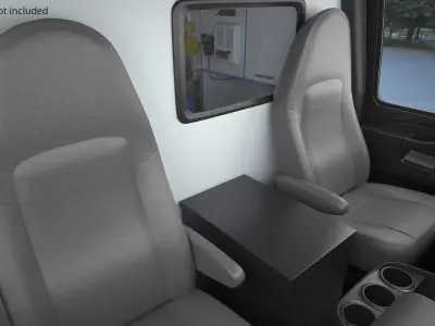 Adjustable Vehicle Operator Seat 3D model