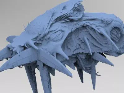 Genma Airship 5 3D model