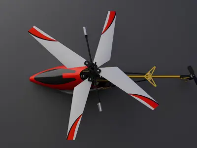 RC HELICOPTER 3D model purchase