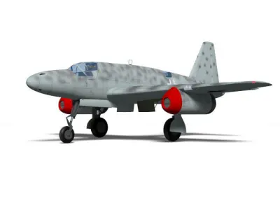 Dornier Do P256 3D model