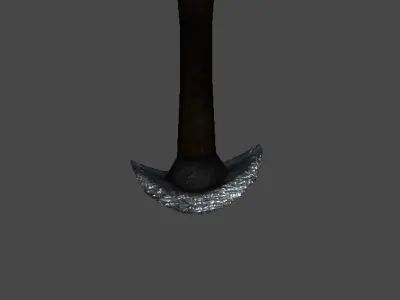 Long sword2 Low-poly 3D model
