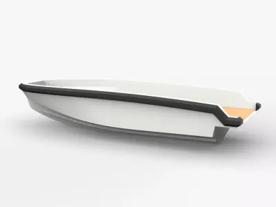 19 Foot Boat Hull  3D model