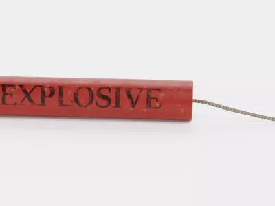 Dynamite V1 - Realistic TNT Explosive Stick Prop 3D model