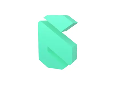 Sci-Fi Number 6 v1 007 Low-poly 3D model
