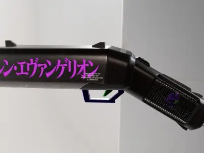 Shotgun textured  Free 3D model