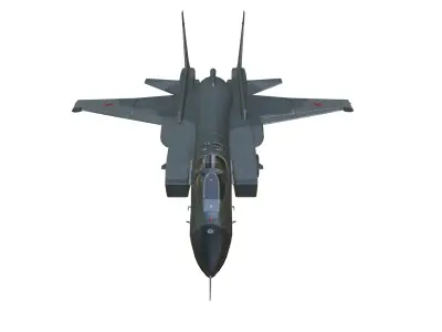 Yakovlev Yak-141 Low-poly 3D model