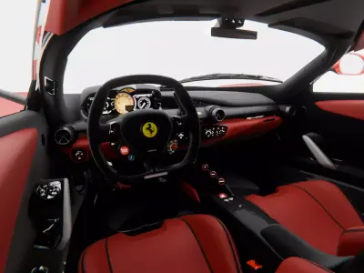 LaFerrari 2013 High Detail Game Ready Cinematic Low-poly 3D model