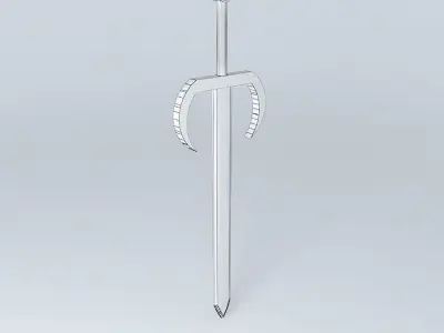 New Improved Fantasy Sword Free 3D model