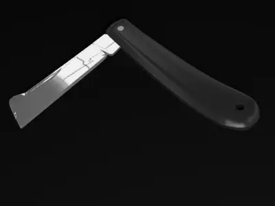 Budding knife Free 3D model