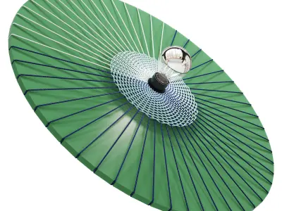 roche bobois rays wall light 3D model