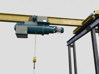 Cranes Unreal Asset Pack Low-poly 3D model