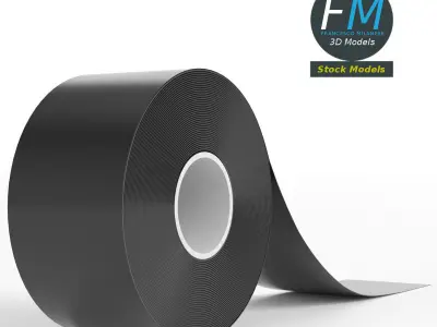 Duct tape mockup 2 3D model