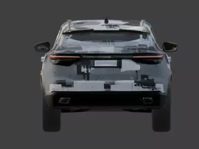 Realistic Sci-Fi Urban Tactical SUV 3d Low-poly 3D model