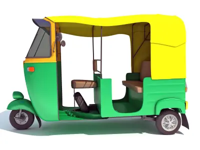 Auto Rickshaw 3D model order