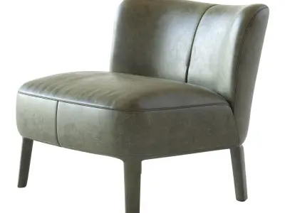 Febo Low Armchair 3D model purchase